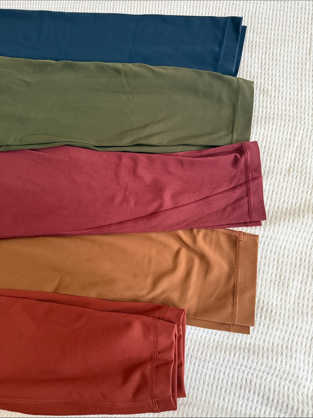 Women’s Lululemon Align Leggings - Rust, Camel, Burgundy, Olive, Navy - size 8 - Picture 4 of 4